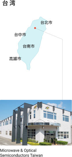 台湾の事業所マップ